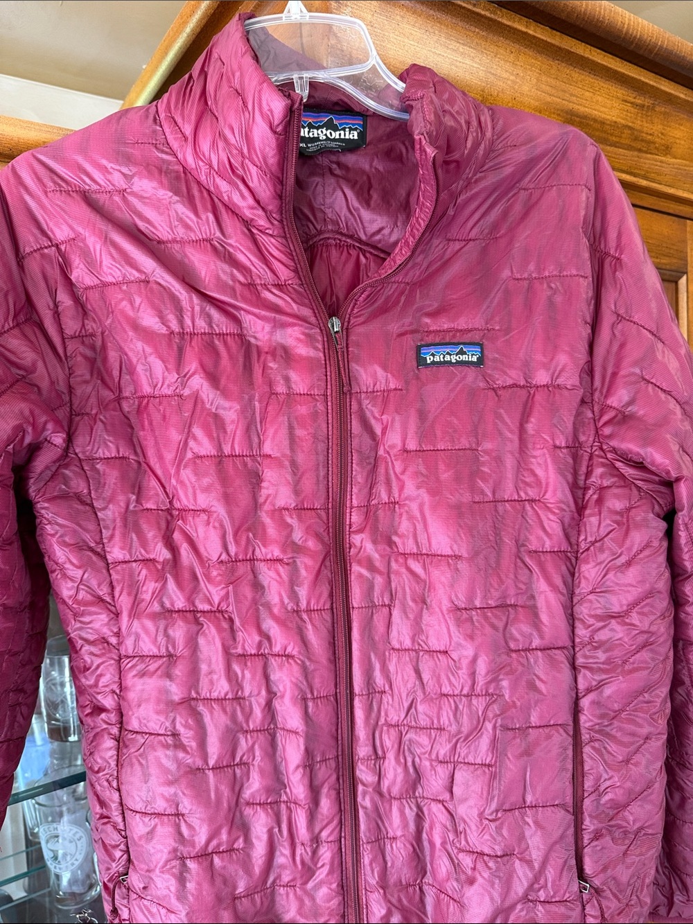 Patagonia Women’s Quilted Puffer Jacket — Rose